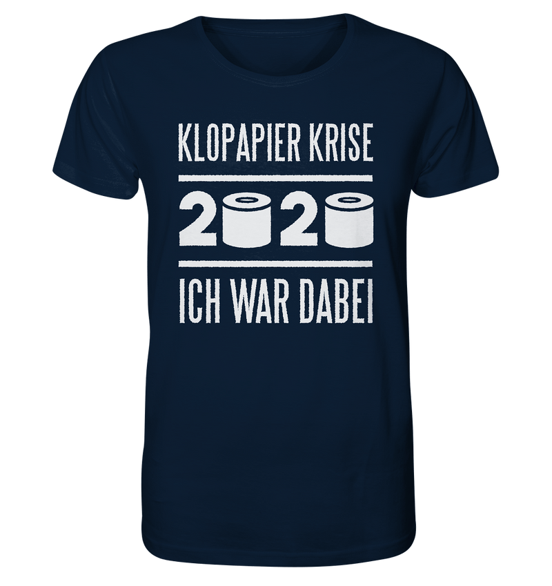 Klopapier 2020 - Organic Shirt, 100 % Bio-Baumwolle - Objectzz