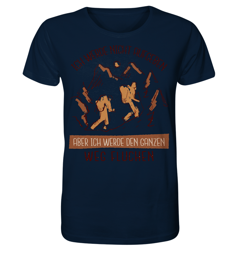 Wandern und Fluchen - Organic Shirt - Objectzz