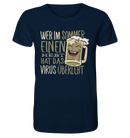 Virus Bier - Organic Shirt - Objectzz