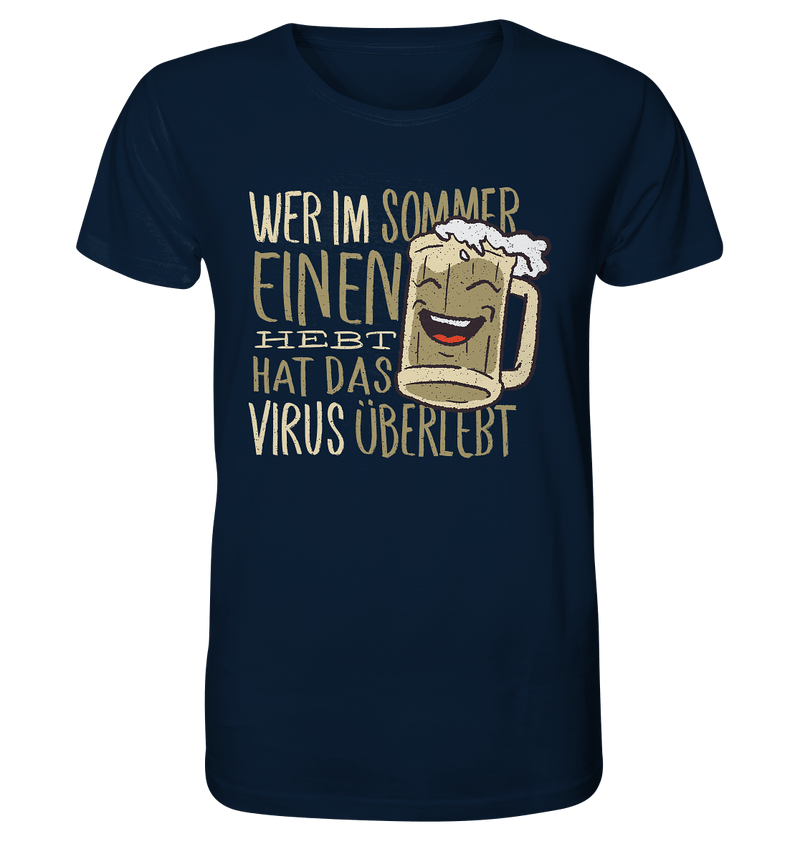 Virus Bier - Organic Shirt - Objectzz