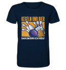 Kegeln und Bier - Organic Shirt - Objectzz