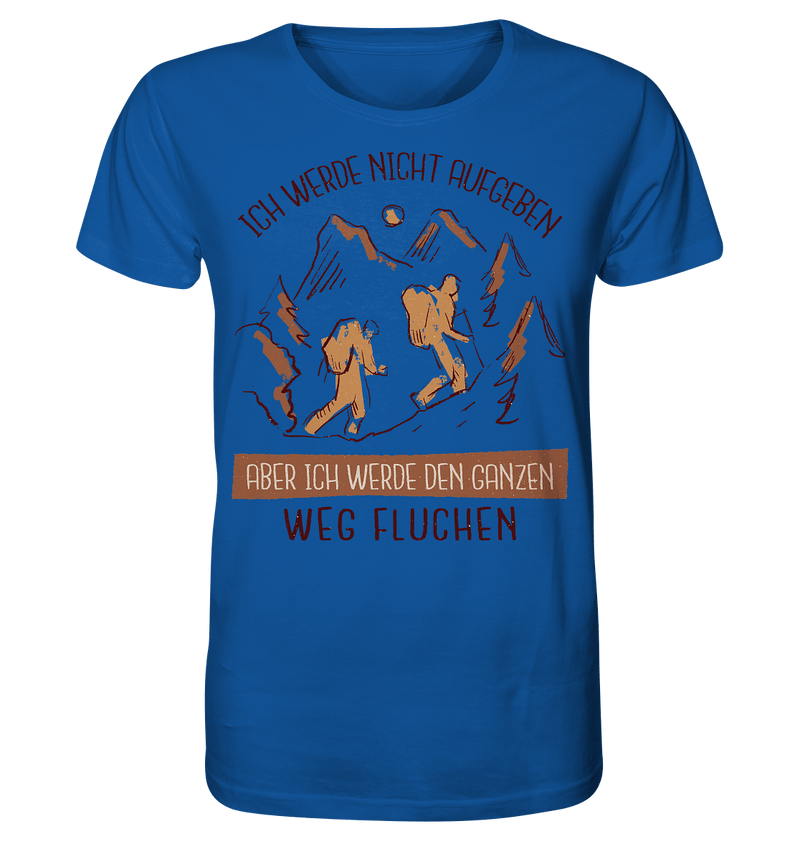 Wandern und Fluchen - Organic Shirt - Objectzz