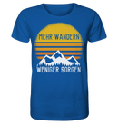 Mehr Wandern - Organic Shirt - Objectzz