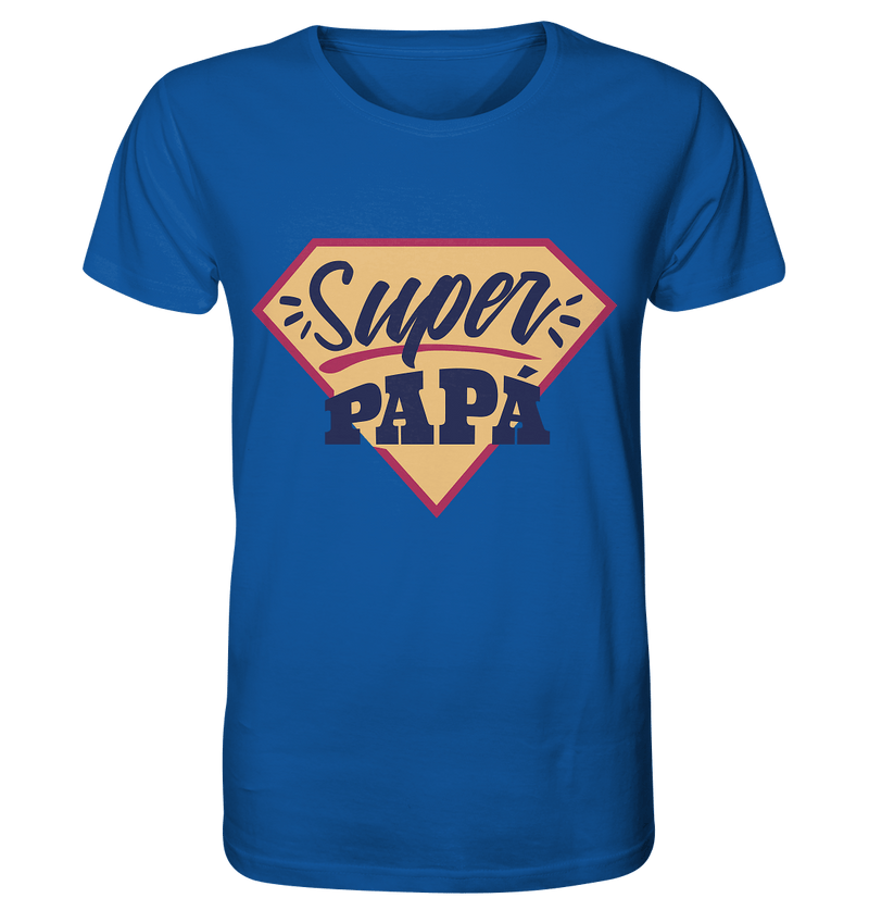 Super Papa - Organic Shirt, 100 % Bio-Baumwolle - Objectzz