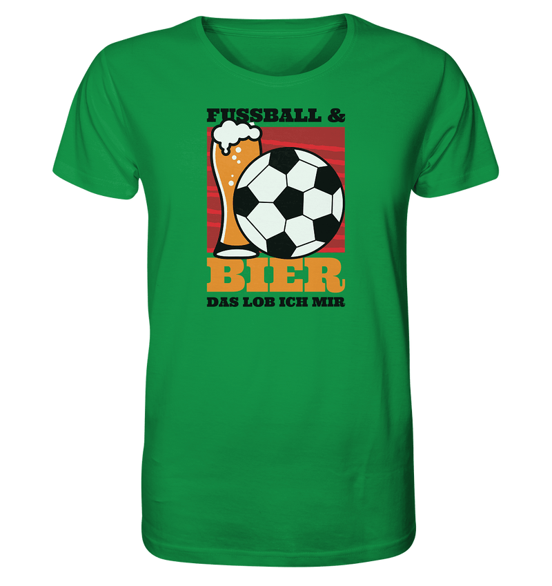 Fußball und Bier - Organic Shirt - Objectzz