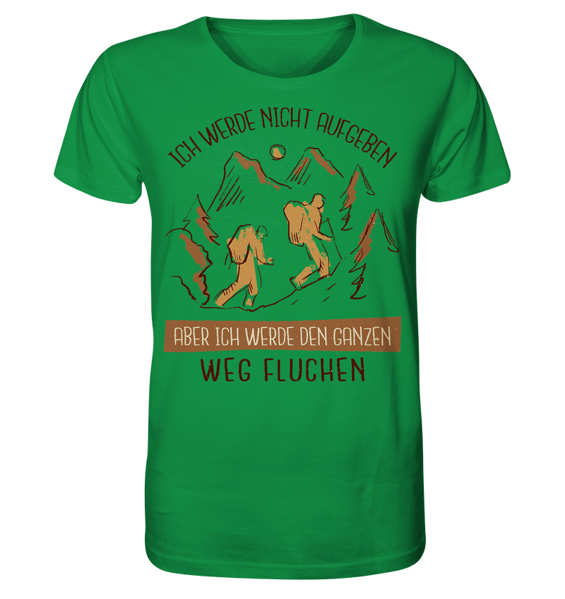 Wandern und Fluchen - Organic Shirt - Objectzz