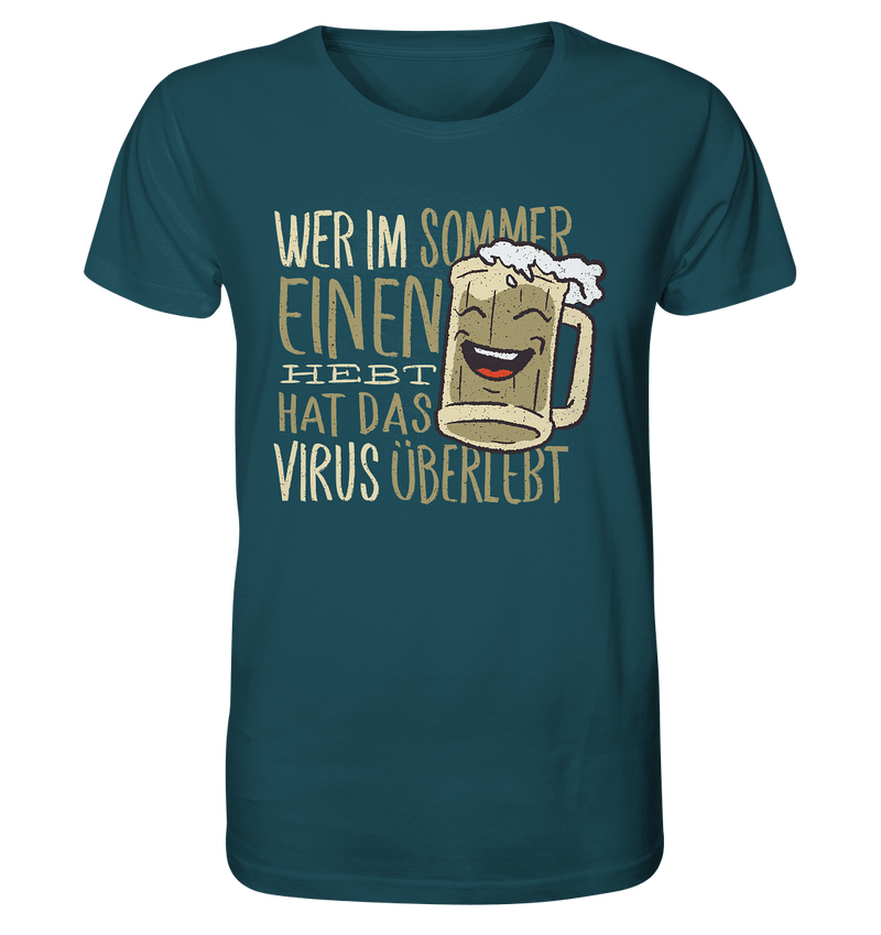 Virus Bier - Organic Shirt - Objectzz