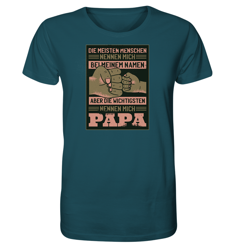 Papa - Organic Shirt, 100 % Bio-Baumwolle - Objectzz