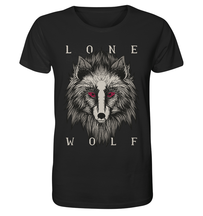 Lone Wolf - Organic Shirt, 100 % Bio-Baumwolle - Objectzz