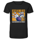Kegeln und Bier - Organic Shirt - Objectzz
