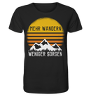 Mehr Wandern - Organic Shirt - Objectzz