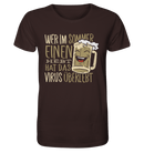 Virus Bier - Organic Shirt - Objectzz