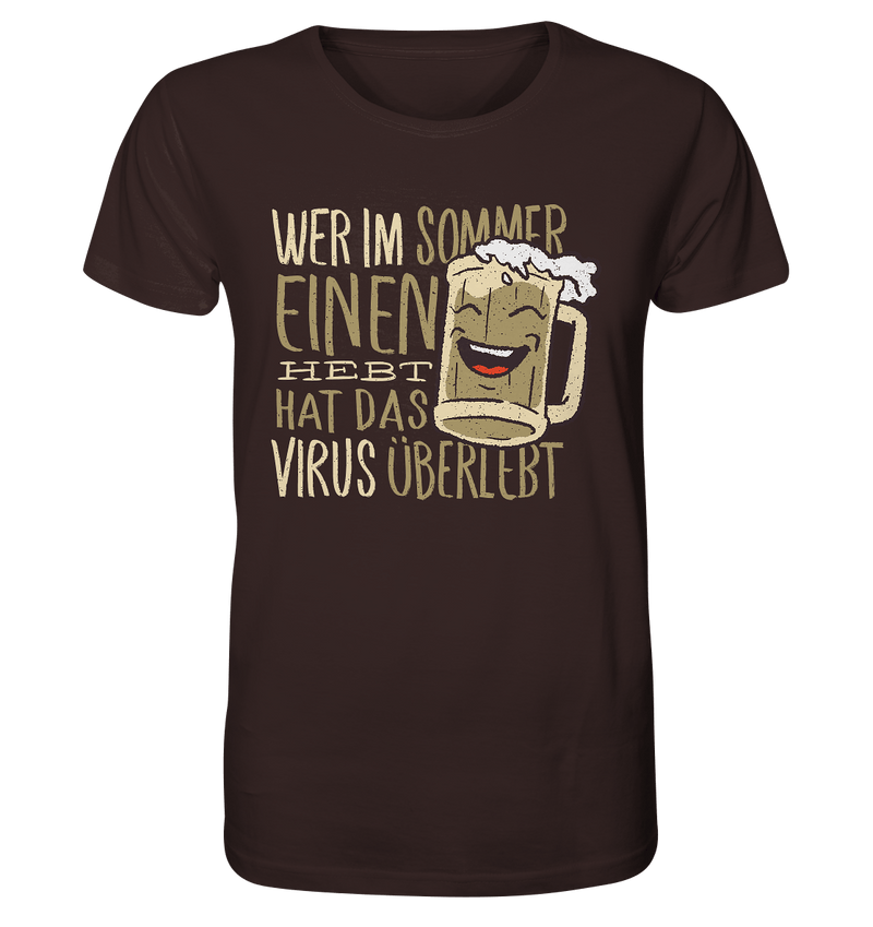 Virus Bier - Organic Shirt - Objectzz