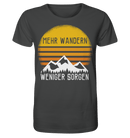 Mehr Wandern - Organic Shirt - Objectzz