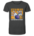 Kegeln und Bier - Organic Shirt - Objectzz