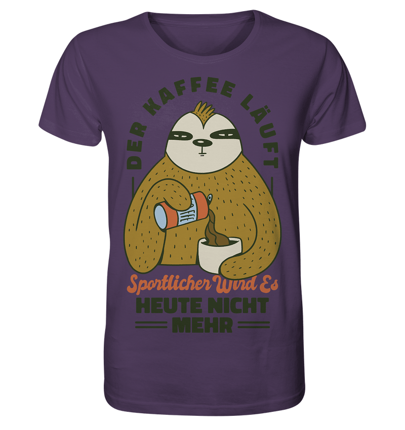 Kaffe läuft - Organic Shirt - Objectzz