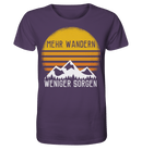 Mehr Wandern - Organic Shirt - Objectzz