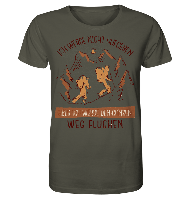 Wandern und Fluchen - Organic Shirt - Objectzz