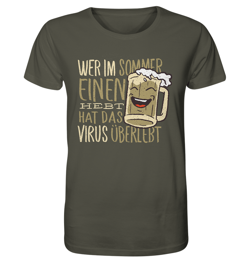 Virus Bier - Organic Shirt, 100% Bio-Baumwolle - Objectzz