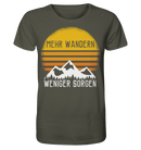 Mehr Wandern - Organic Shirt - Objectzz