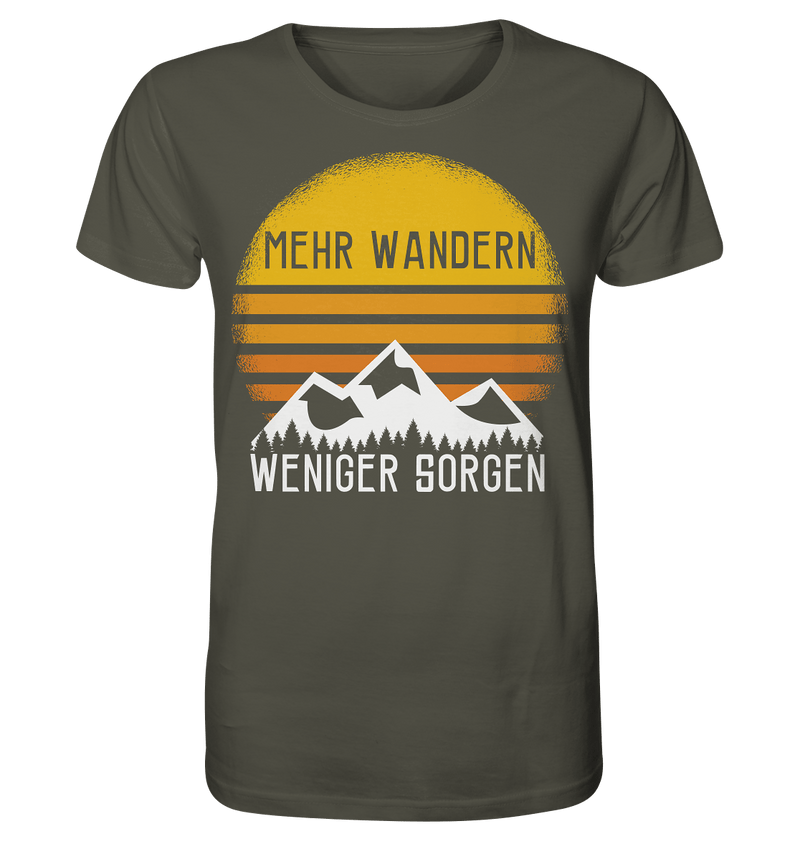 Mehr Wandern - Organic Shirt - Objectzz