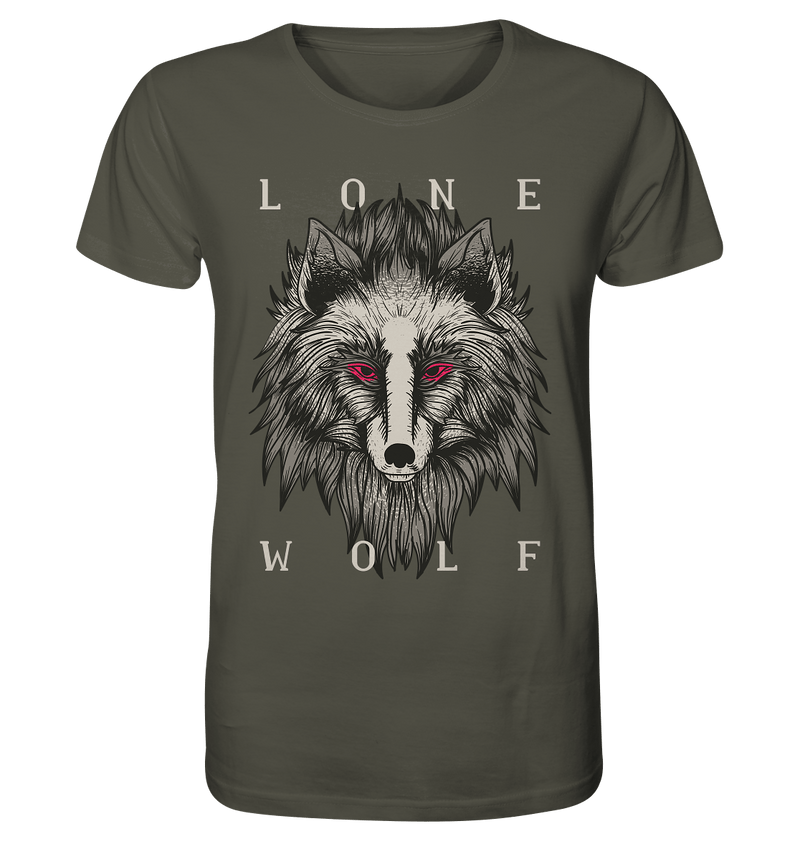 Lone Wolf - Organic Shirt, 100 % Bio-Baumwolle - Objectzz