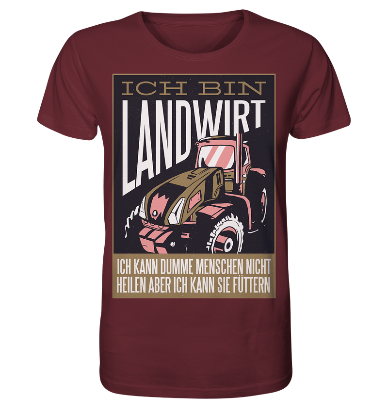 Landwirt - Organic Shirt, 100 % Bio-Baumwolle - Objectzz