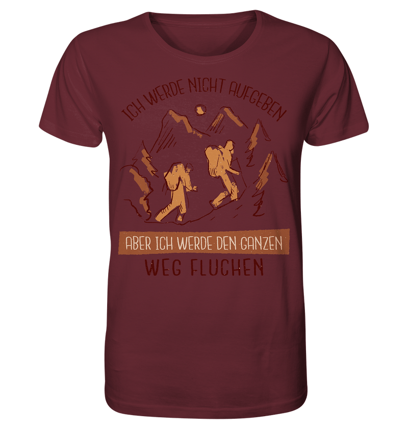 Wandern und Fluchen - Organic Shirt - Objectzz