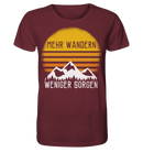 Mehr Wandern - Organic Shirt - Objectzz