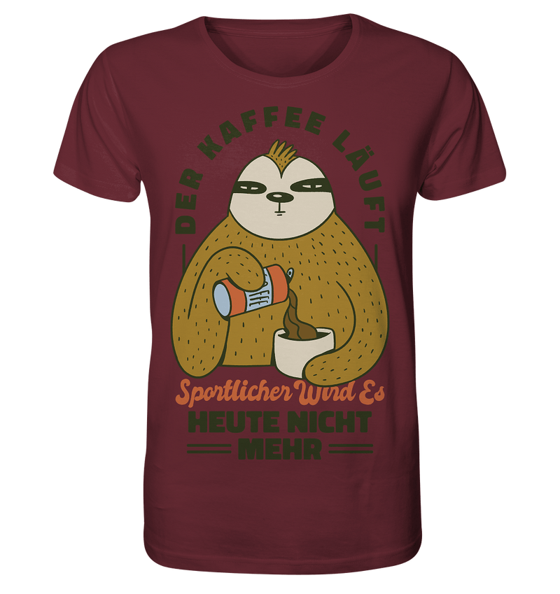 Kaffe läuft - Organic Shirt - Objectzz