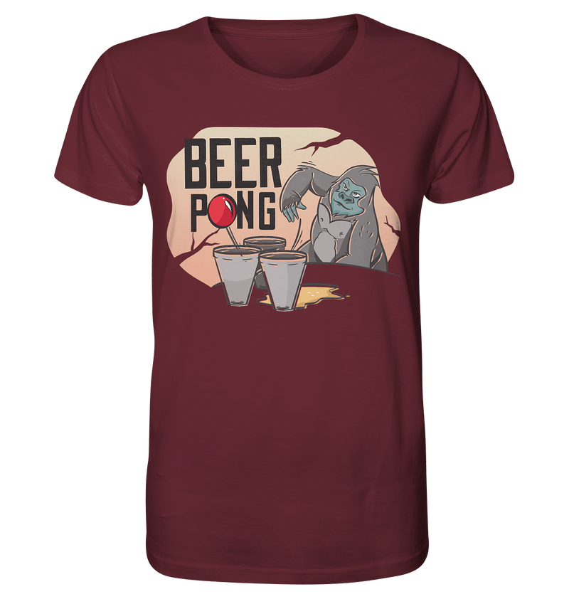 Beer Pong - Organic Shirt - Objectzz