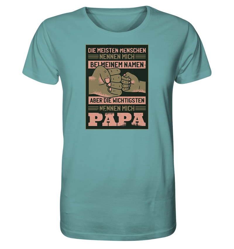 Papa - Organic Shirt, 100 % Bio-Baumwolle - Objectzz