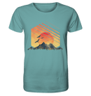 Sonnenuntergang Berge - Organic Shirt - Objectzz