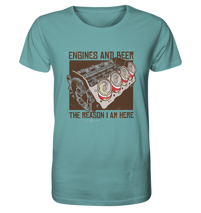 Engines and Bier - Organic Shirt - Objectzz