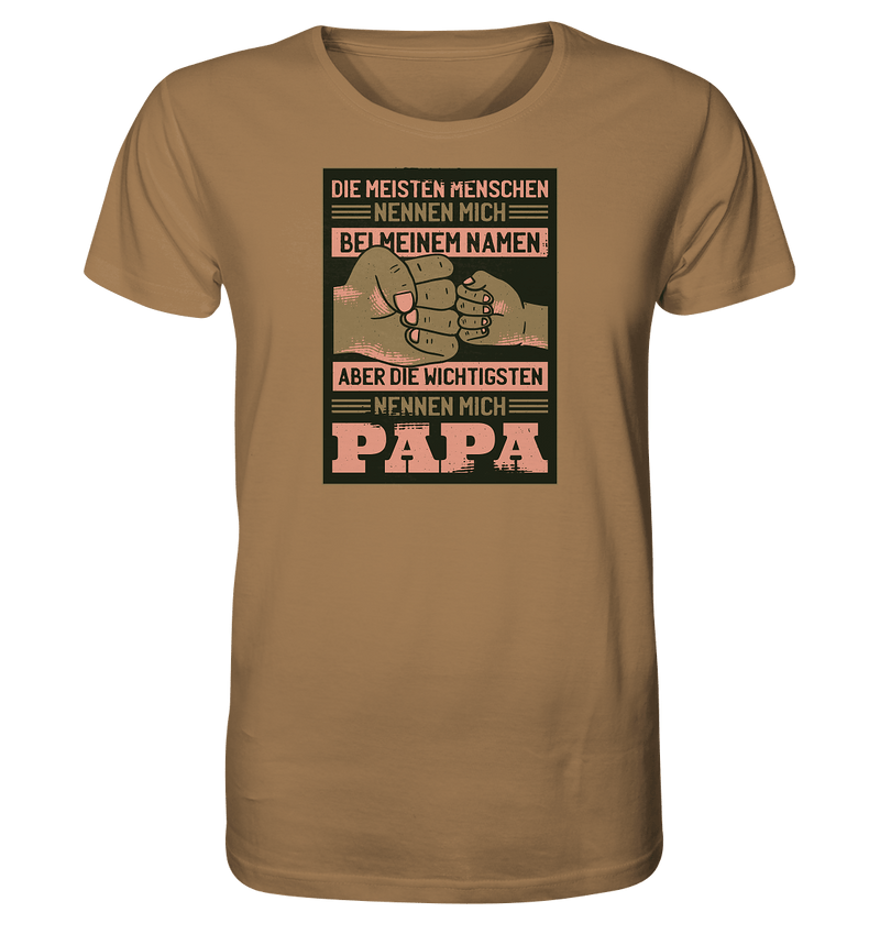 Papa - Organic Shirt, 100 % Bio-Baumwolle - Objectzz