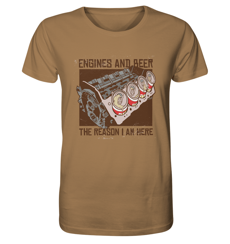 Engines and Bier - Organic Shirt - Objectzz