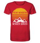 Mehr Wandern - Organic Shirt - Objectzz