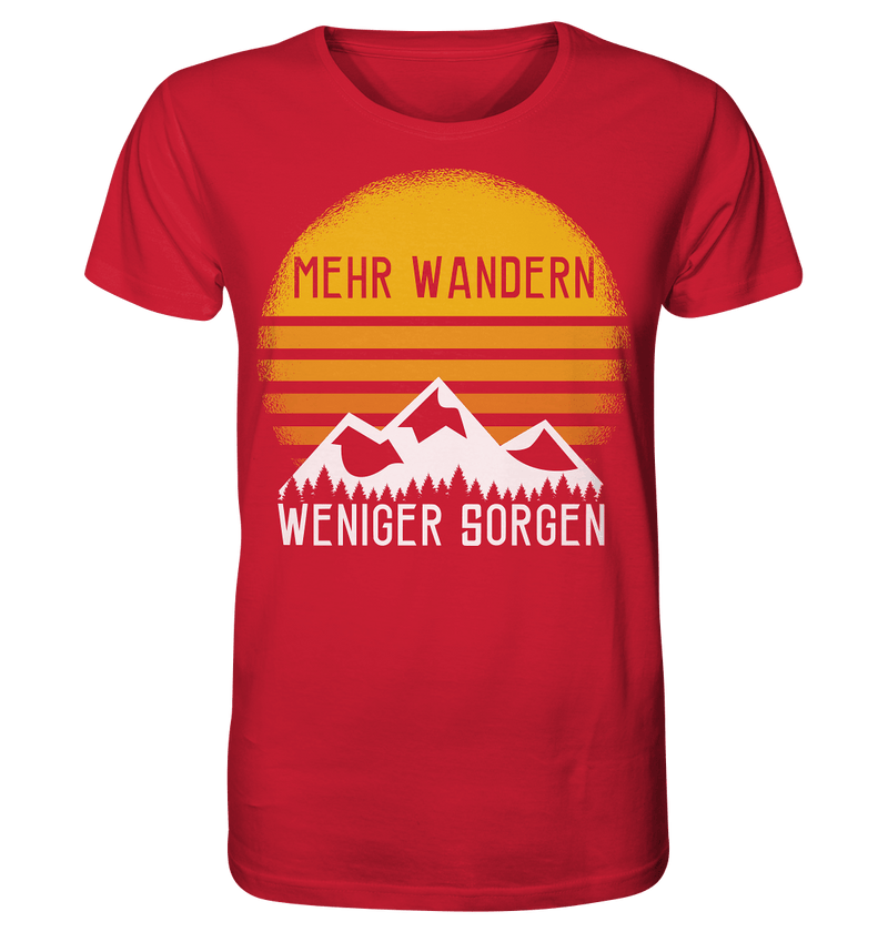 Mehr Wandern - Organic Shirt - Objectzz