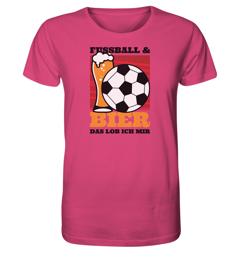 Fußball und Bier - Organic Shirt - Objectzz