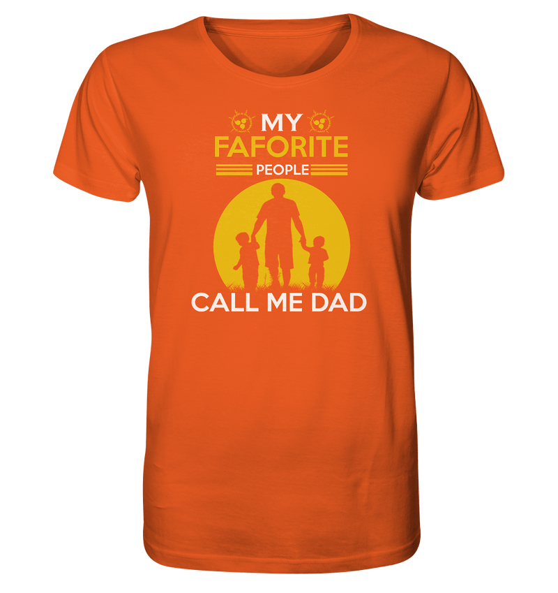 Call me Dad - Organic Shirt - Objectzz