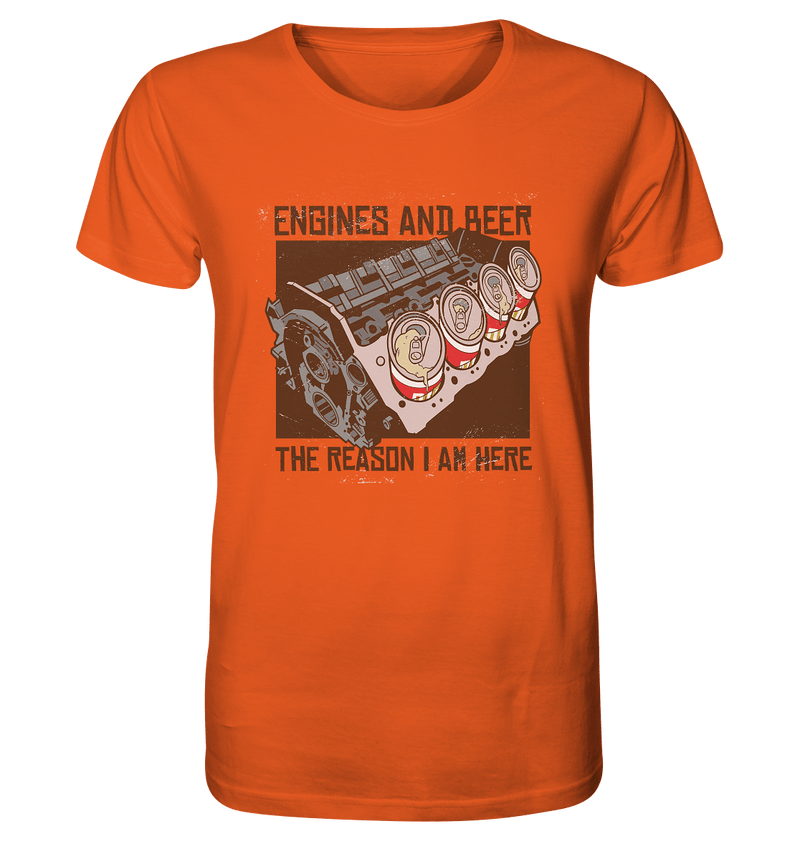 Engines and Bier - Organic Shirt - Objectzz