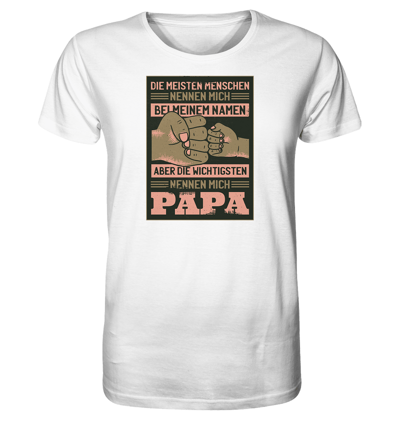 Papa - Organic Shirt, 100 % Bio-Baumwolle - Objectzz