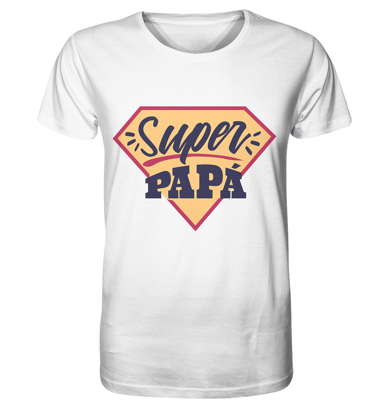 Super Papa - Organic Shirt, 100 % Bio-Baumwolle - Objectzz