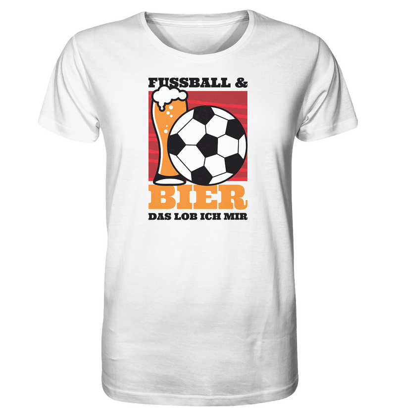 Fußball und Bier - Organic Shirt - Objectzz