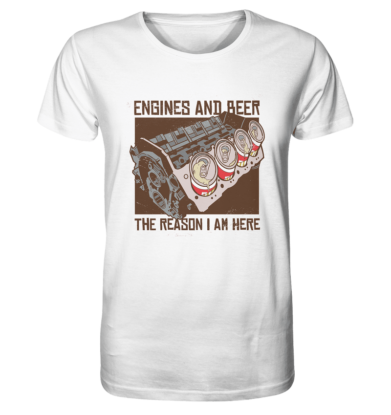 Engines and Bier - Organic Shirt - Objectzz