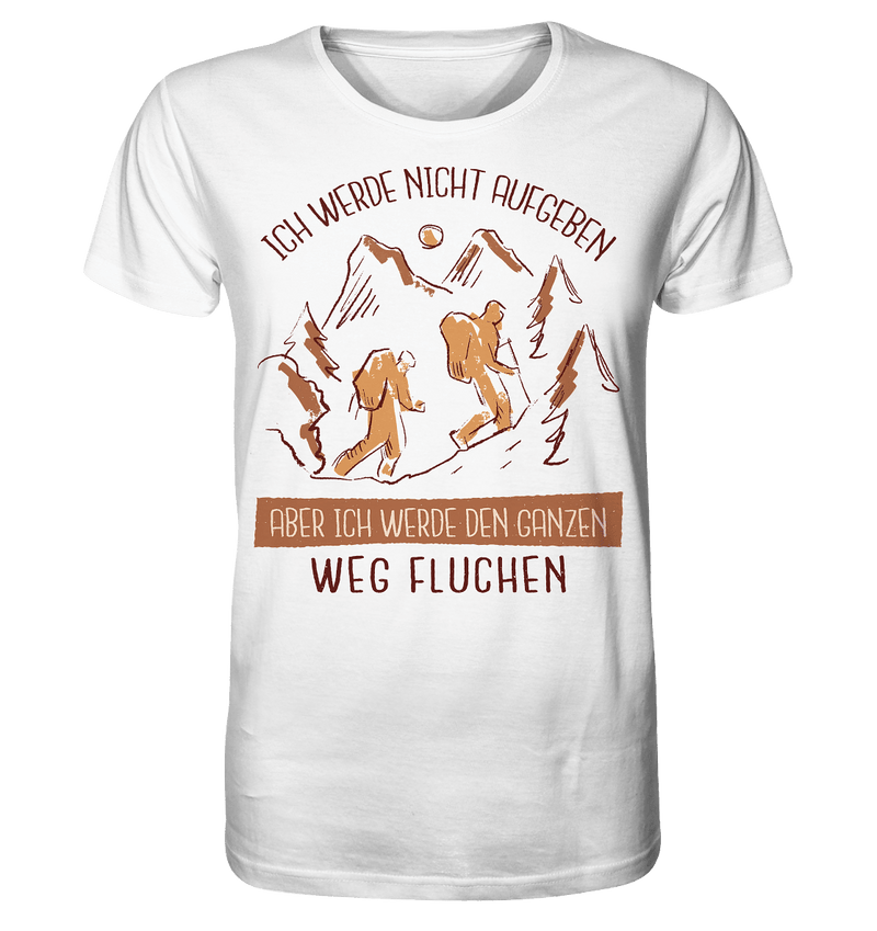 Wandern und Fluchen - Organic Shirt - Objectzz