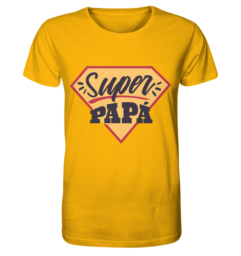 Super Papa - Organic Shirt, 100 % Bio-Baumwolle - Objectzz