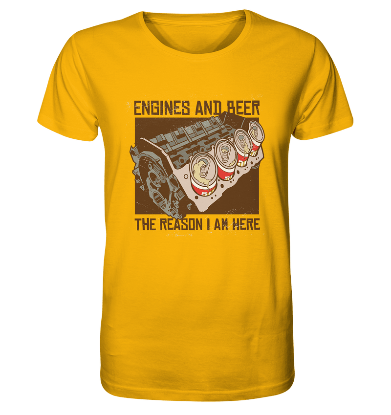 Engines and Bier - Organic Shirt - Objectzz