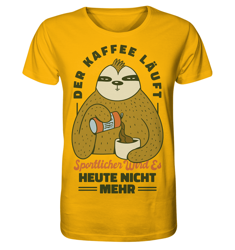 Kaffe läuft - Organic Shirt - Objectzz