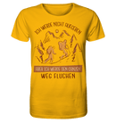 Wandern und Fluchen - Organic Shirt, 100% Bio-Baumwolle - Objectzz
